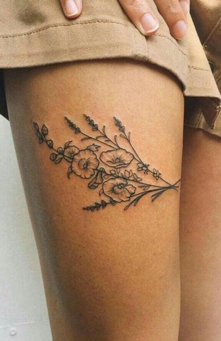 hot thigh tattoo|40 Creative Thigh Tattoo Ideas for Women